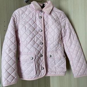 Polo Ralph Lauren Girls Pink Quilted Barn Jacket